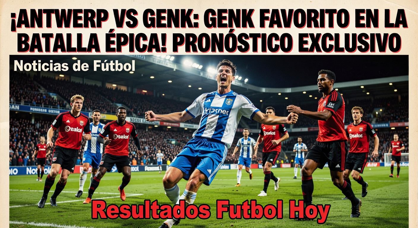 Royal Antwerp vs Genk - Belgian Pro League