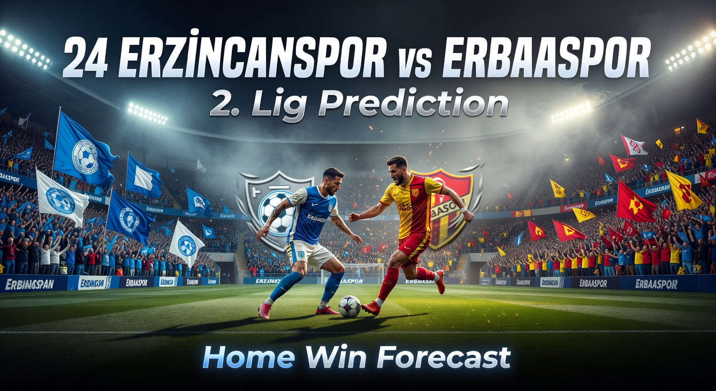 24 Erzincanspor vs Erbaaspor Pronóstico / Prediction