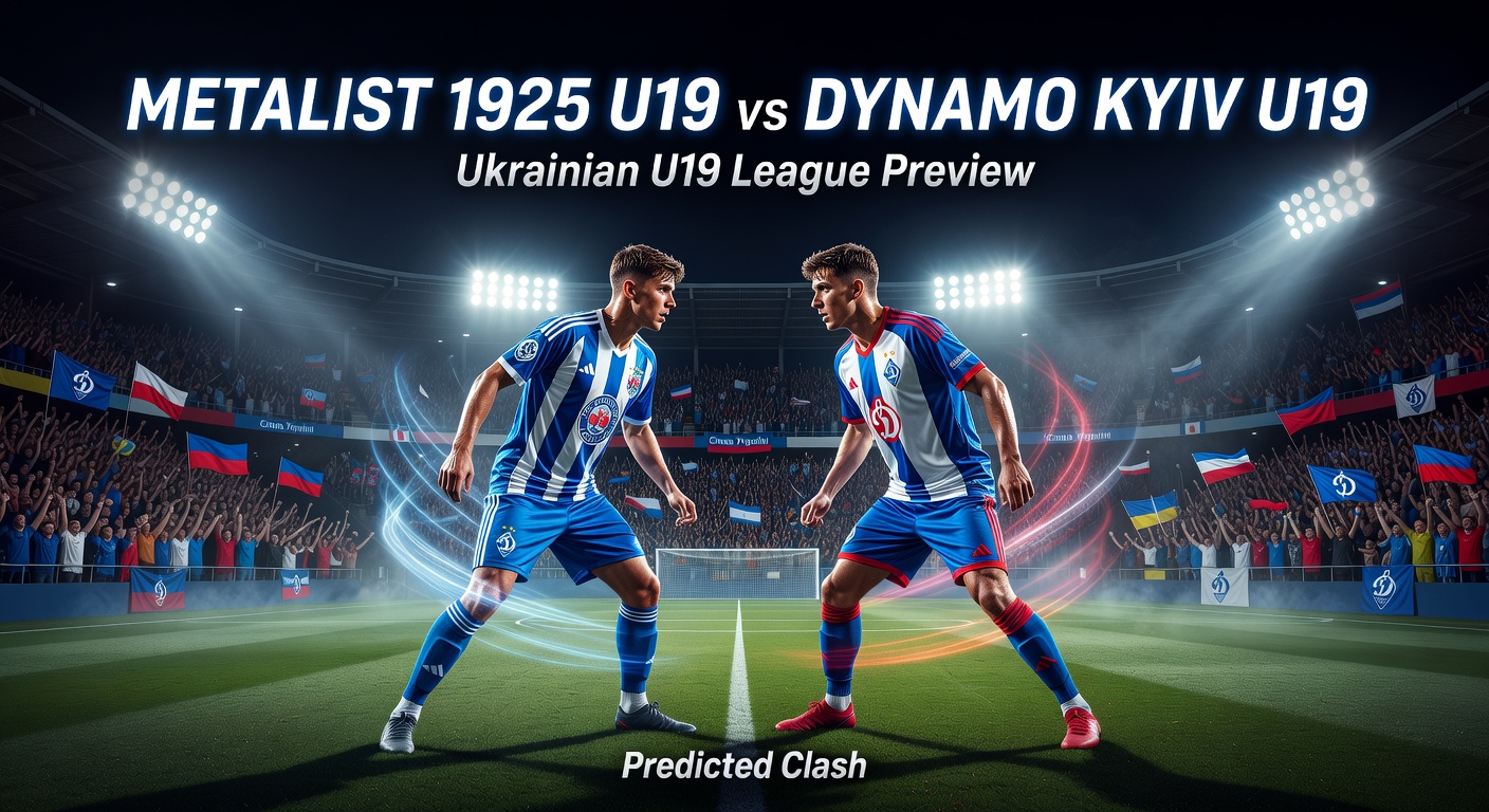 Metalist 1925 U19 vs Dynamo Kyiv U19 Pronóstico / Prediction