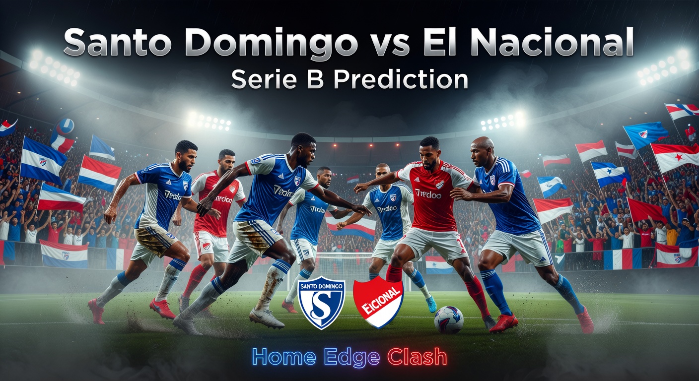 Santo Domingo vs El Nacional Pronóstico / Prediction