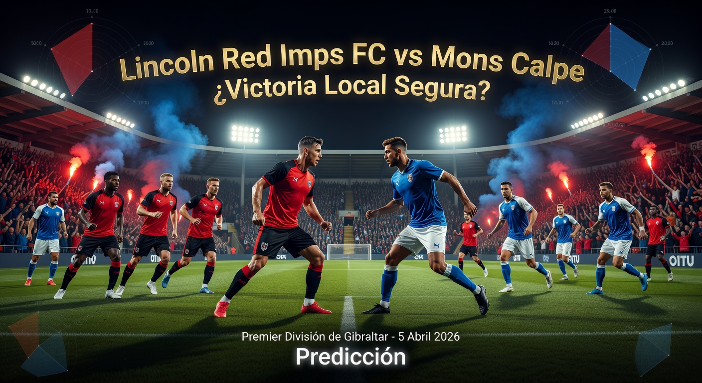 Lincoln Red Imps FC vs Mons Calpe Pronóstico / Prediction