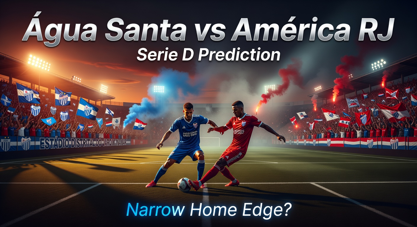 Água Santa vs América RJ Pronóstico / Prediction