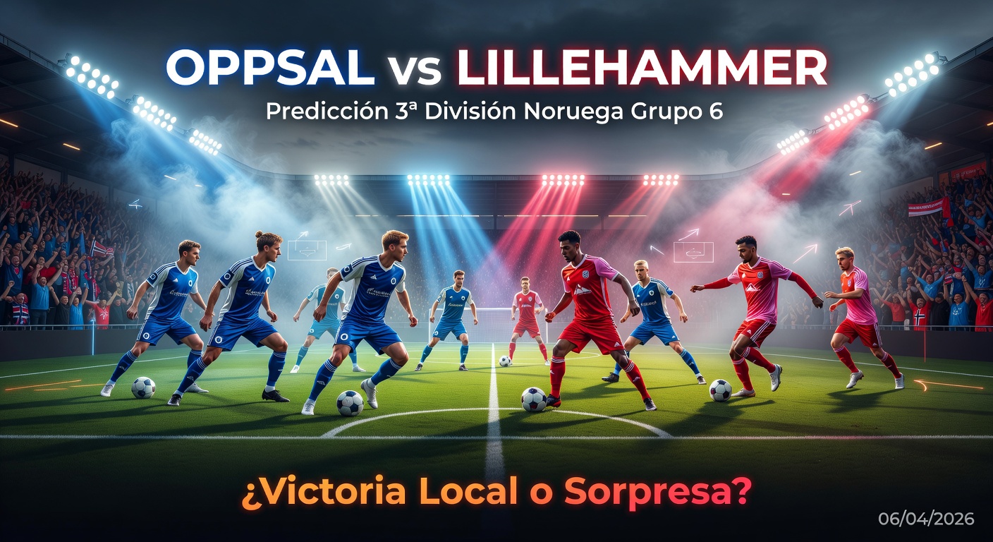 Oppsal vs Lillehammer Pronóstico / Prediction