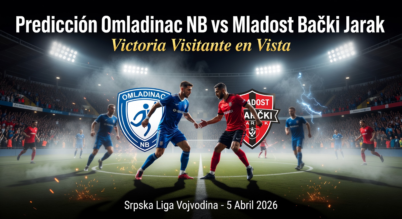 Omladinac NB vs Mladost Bački Jarak Pronóstico / Prediction