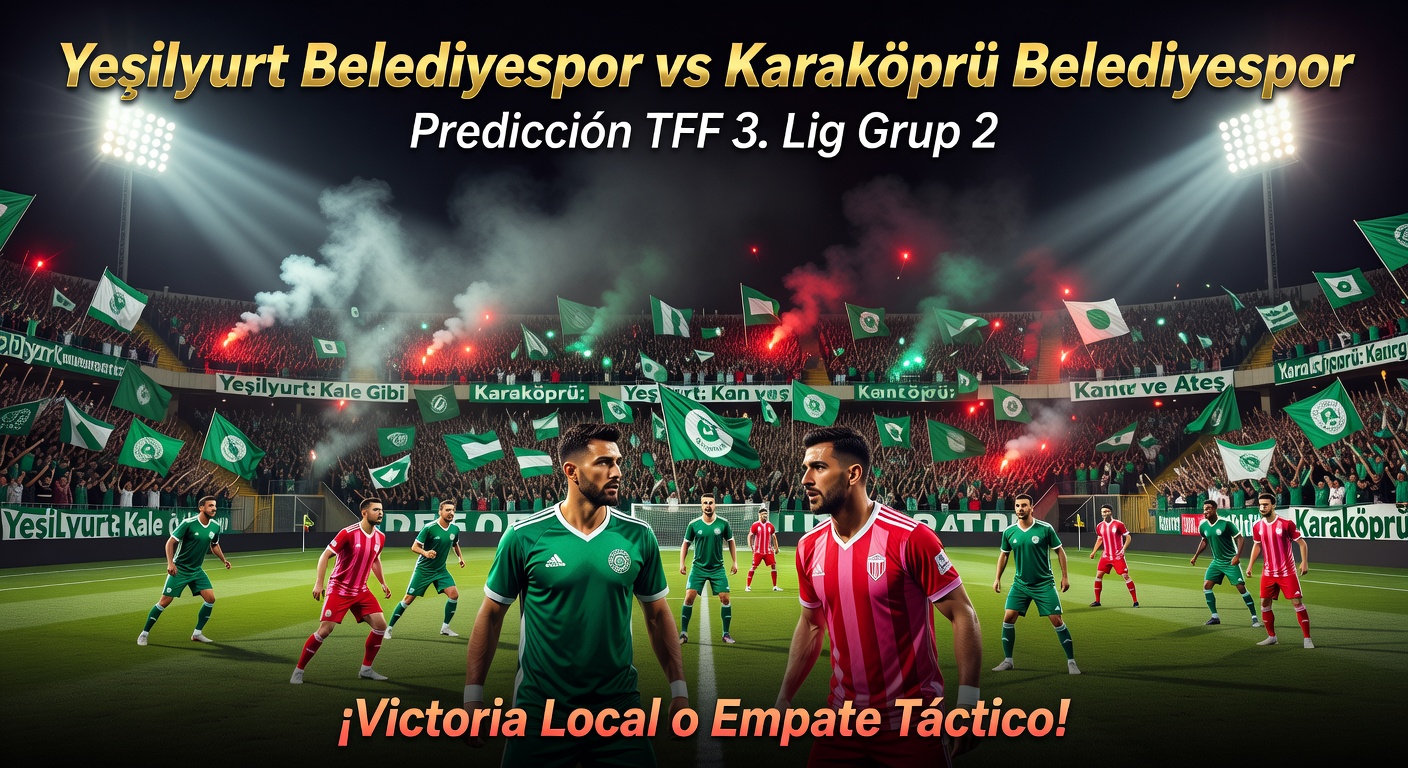 Yeşilyurt Belediyespor vs Karaköprü Belediyespor Pronóstico / Prediction