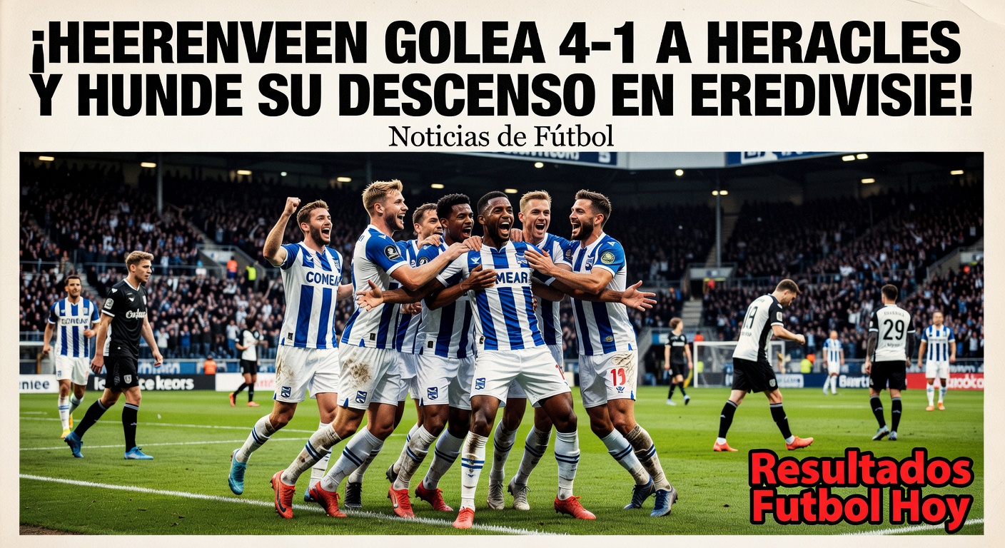 Heerenveen hammer Heracles 4-1