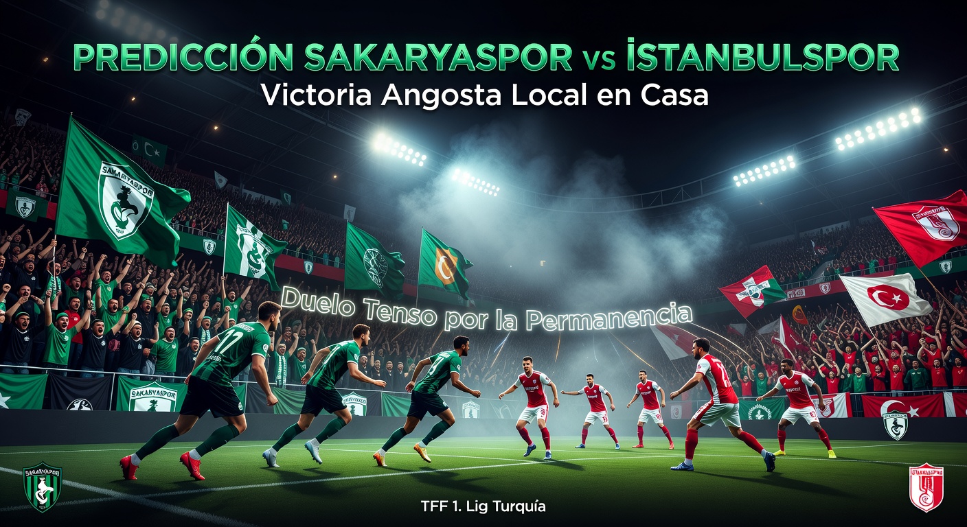 Sakaryaspor vs İstanbulspor Pronóstico / Prediction
