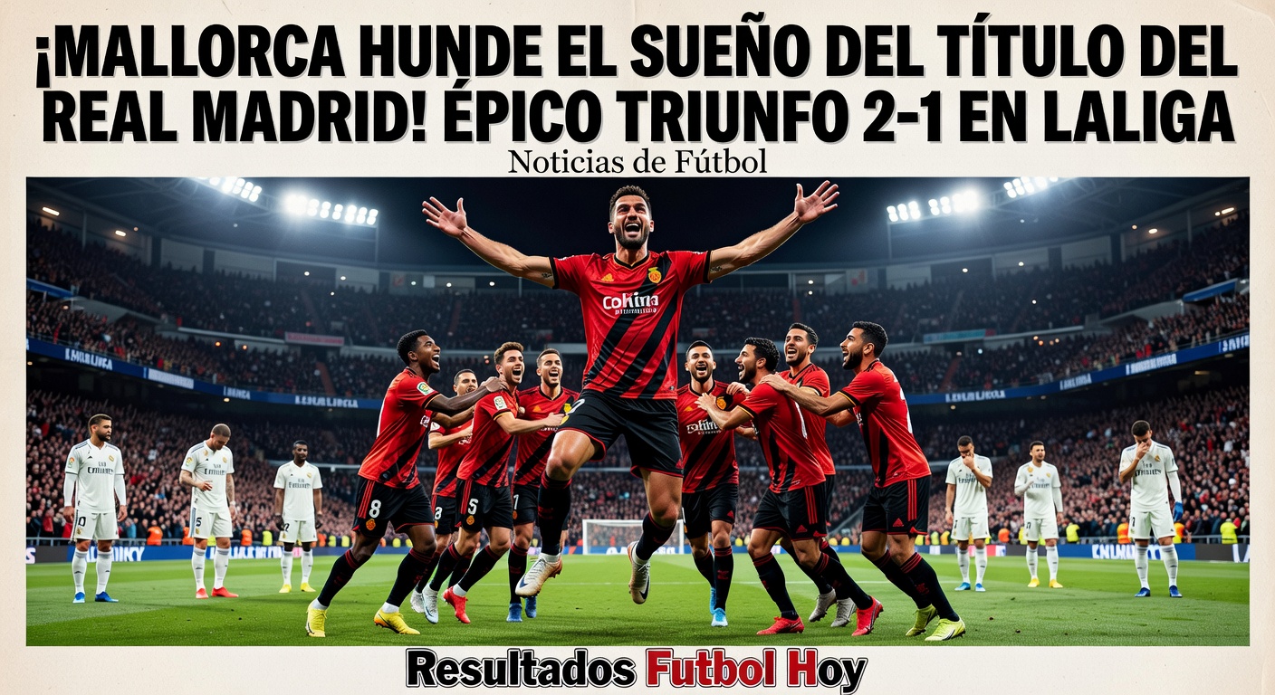 Mallorca 2-1 Real Madrid: Muriqi Added-Time Winner (Reuters, 21 hours ago)