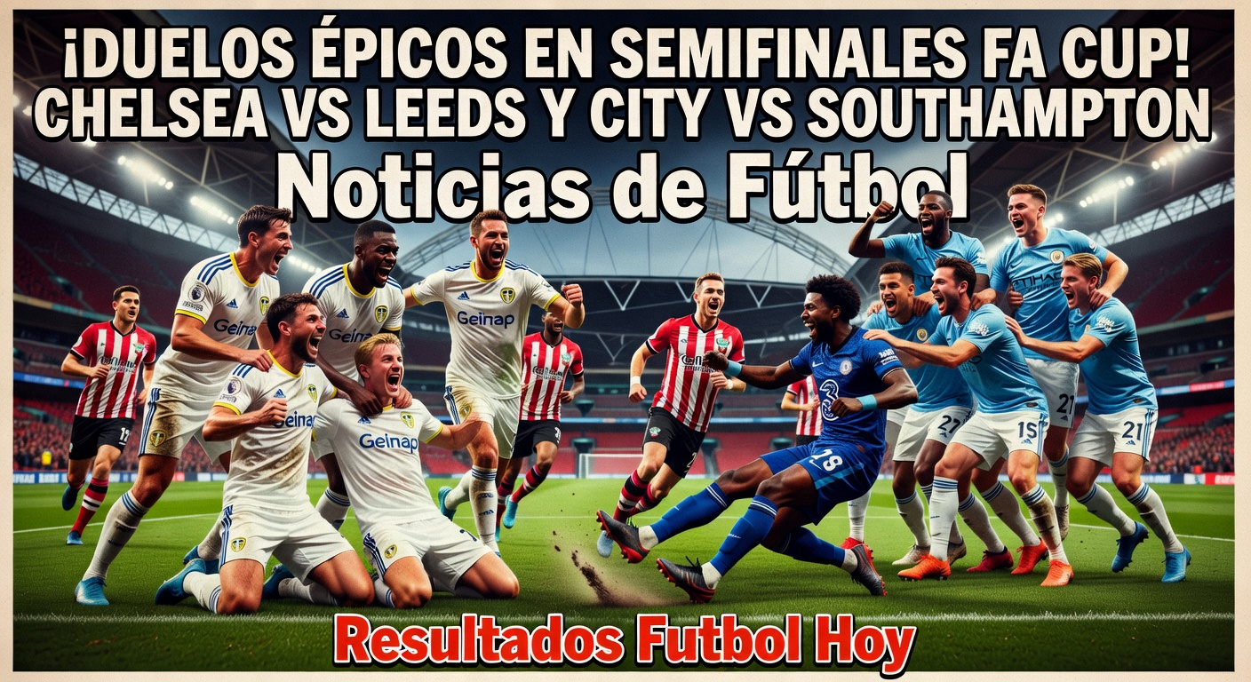 FA Cup semi-final draw: Chelsea vs Leeds, Man City vs Southampton