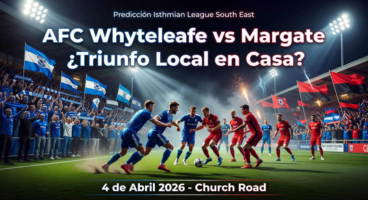 AFC Whyteleafe vs Margate Pronóstico / Prediction