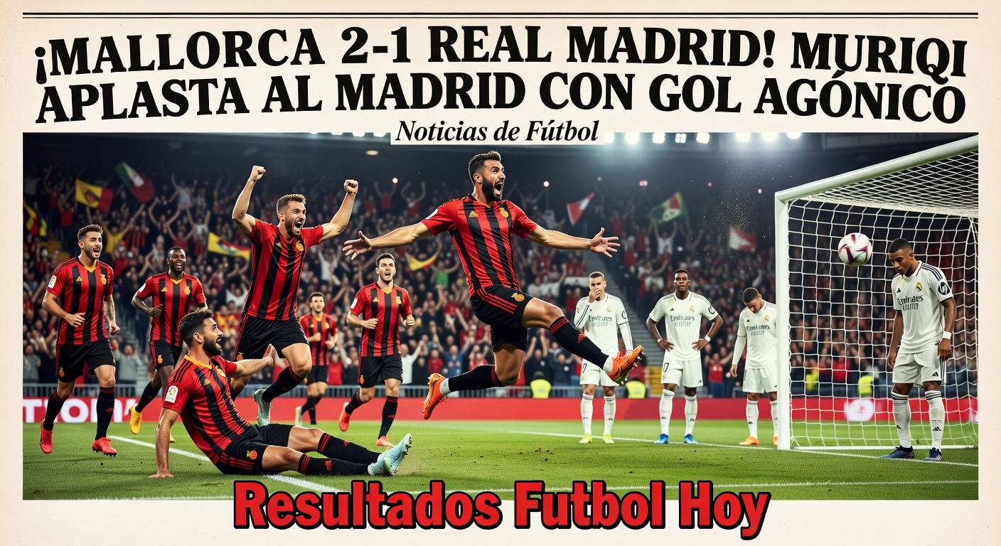 Real Madrid Defeated 2-1 at Mallorca, Barcelona Now 7 Points Clear in La Liga