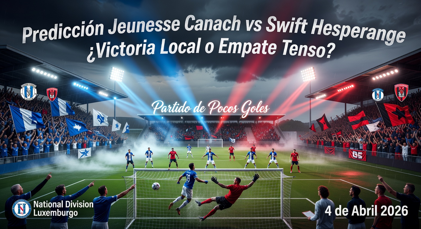 Jeunesse Canach vs Swift Hesperange Pronóstico / Prediction