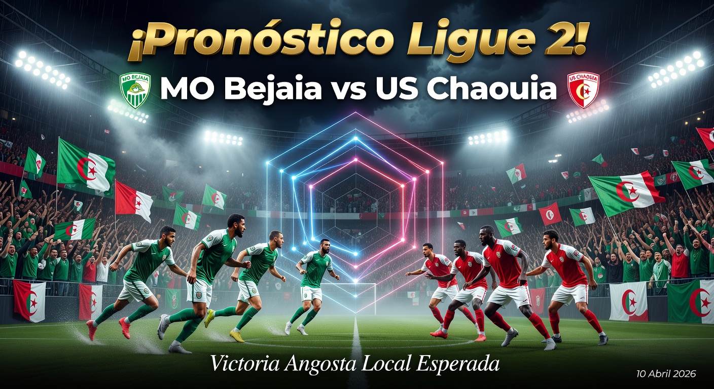 MO Bejaia vs US Chaouia Pronóstico / Prediction