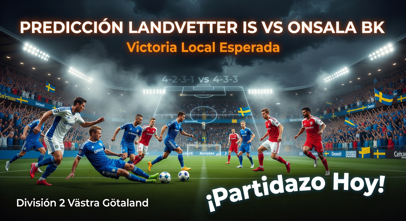 Landvetter IS vs Onsala Pronóstico / Prediction