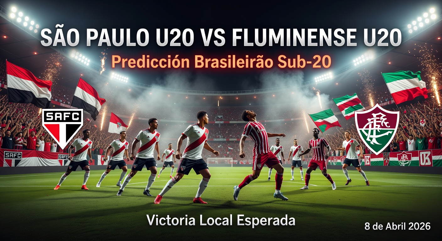São Paulo U20 vs Fluminense U20 Pronóstico / Prediction