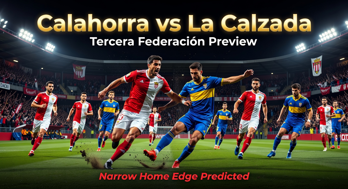 Calahorra vs La Calzada Pronóstico / Prediction