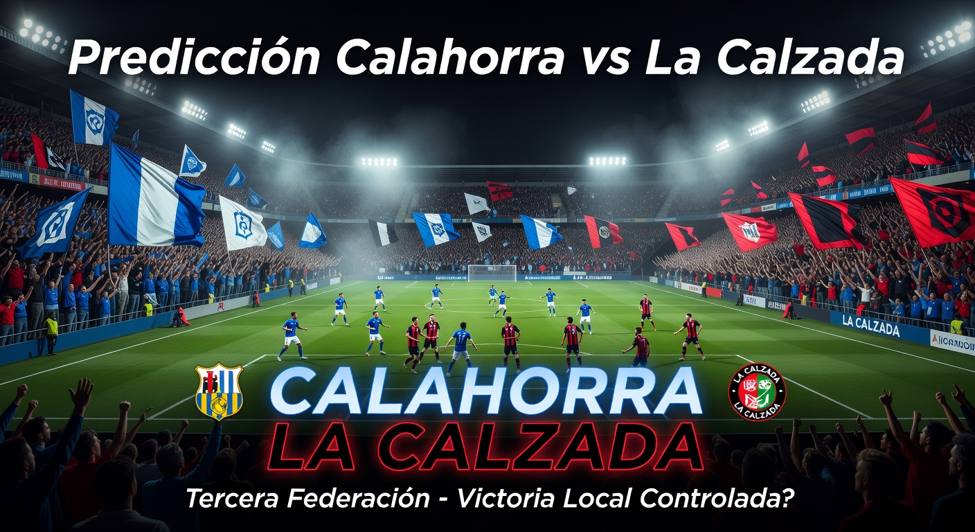 Calahorra vs La Calzada Pronóstico / Prediction