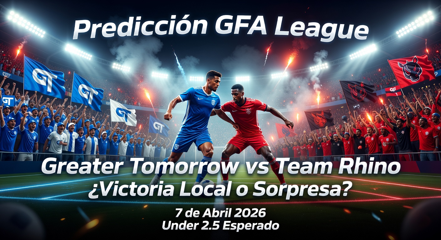 Greater Tomorrow vs Team Rhino Pronóstico / Prediction