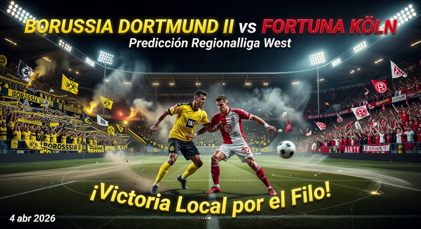 Borussia Dortmund II vs Fortuna Köln Pronóstico / Prediction