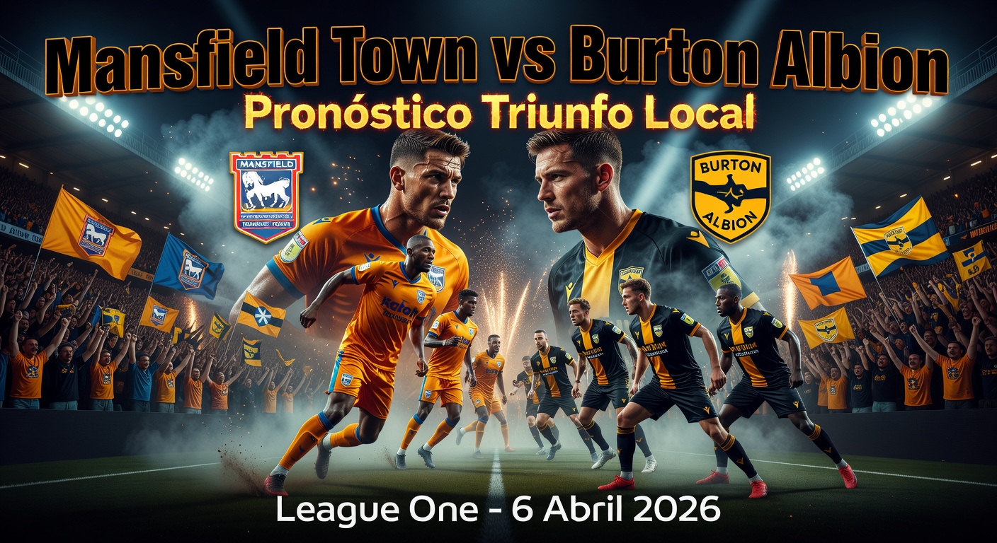 Mansfield Town vs Burton Albion Pronóstico / Prediction