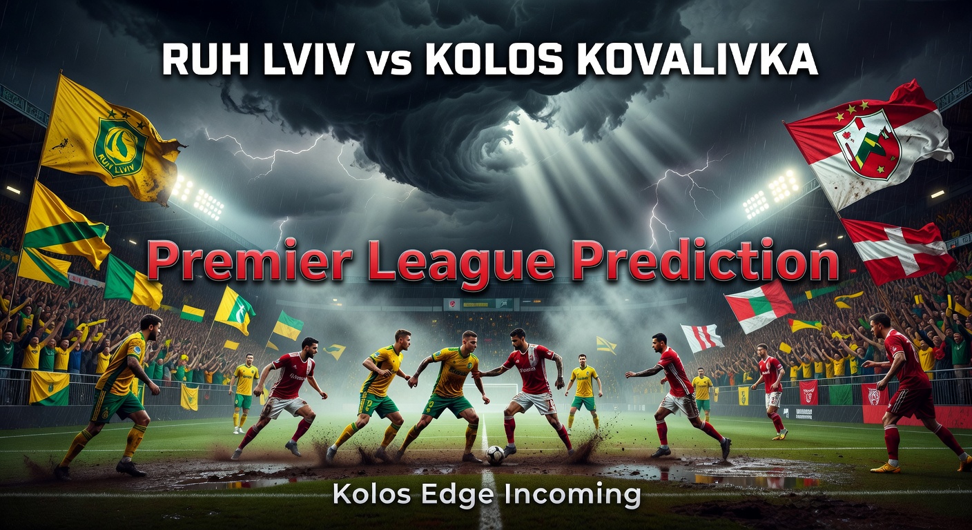 Ruh Lviv vs Kolos Kovalivka Pronóstico / Prediction