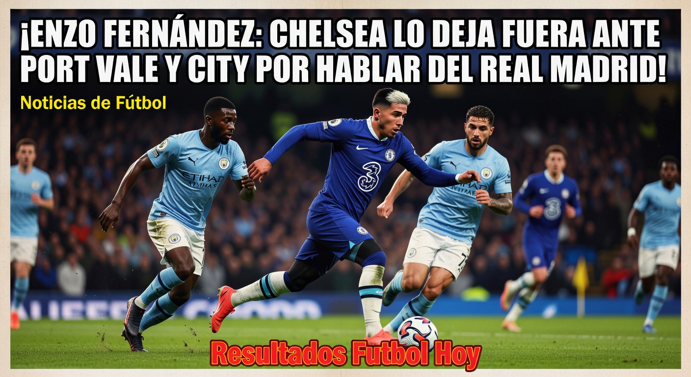 Chelsea drops Enzo Fernandez over Real Madrid comments