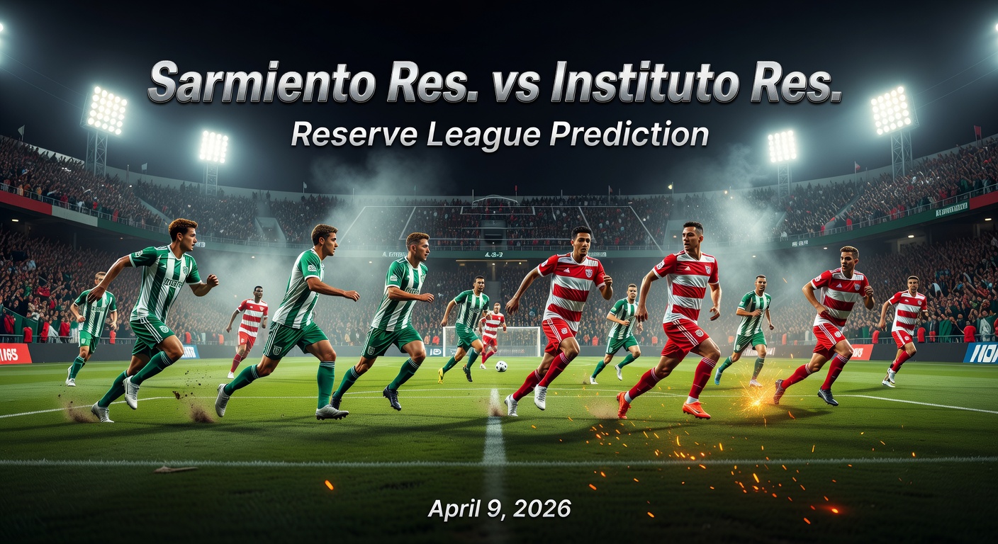 Sarmiento Res. vs Instituto Res. Pronóstico / Prediction