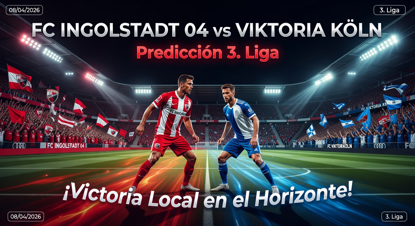 FC Ingolstadt 04 vs FC Viktoria Köln Pronóstico / Prediction