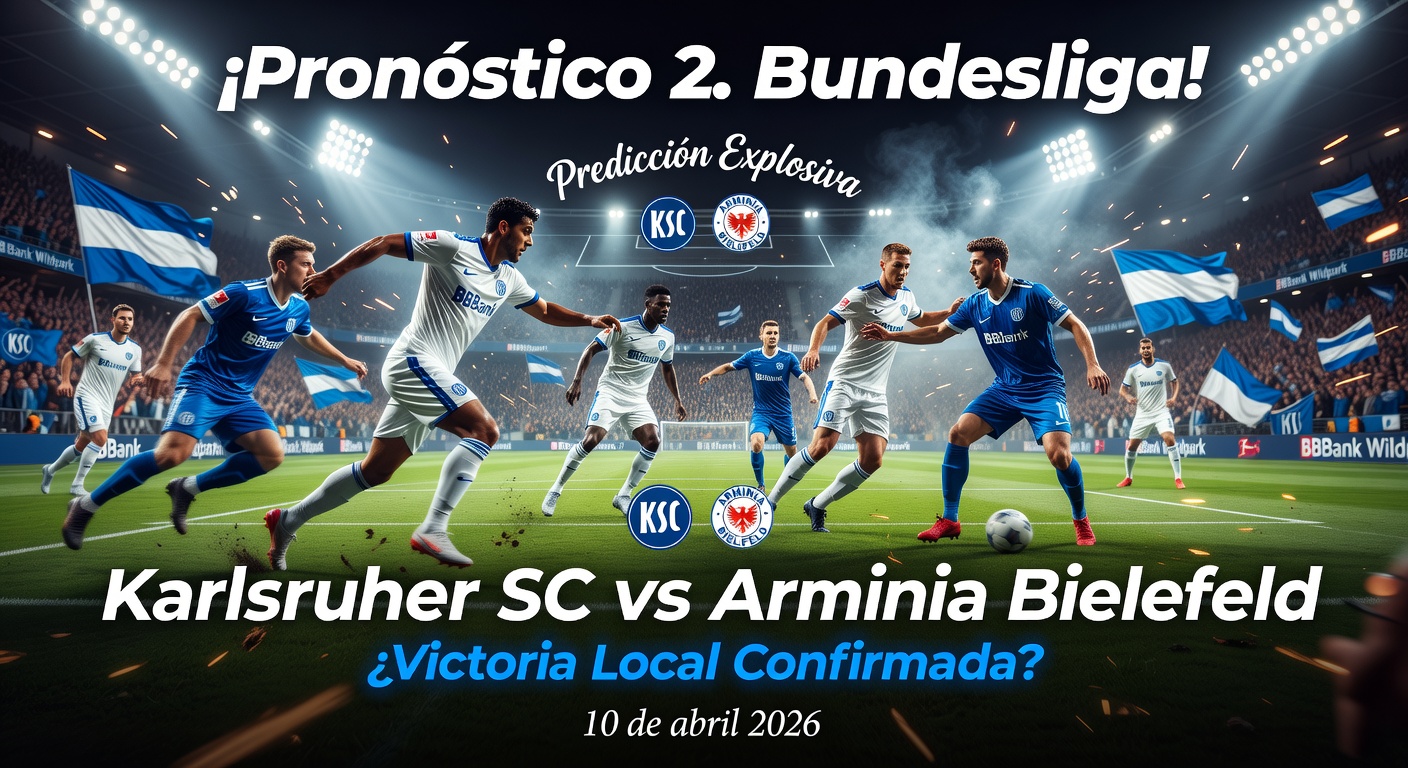 Karlsruher SC vs Arminia Bielefeld Pronóstico / Prediction