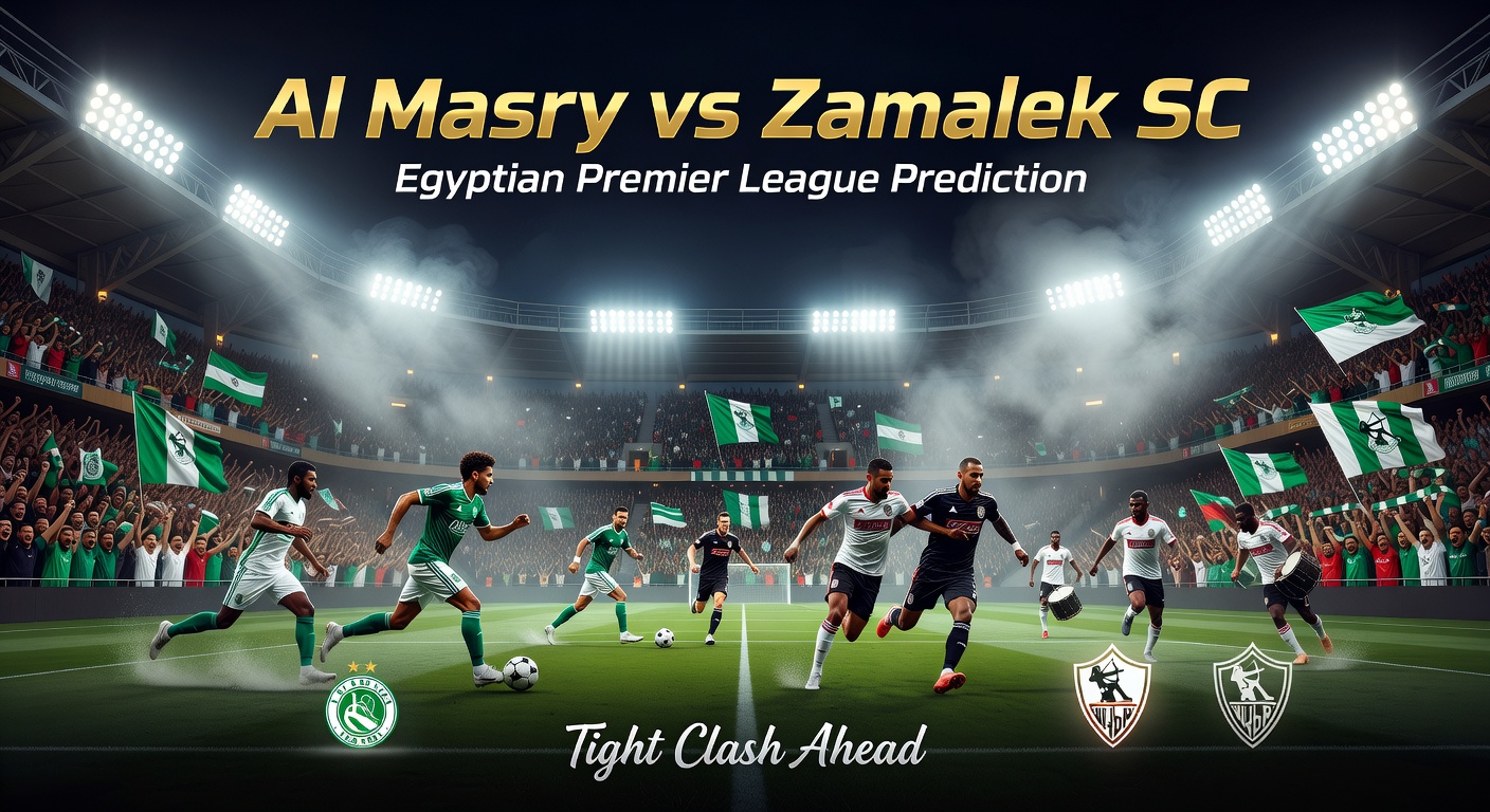 AL Masry vs Zamalek SC Pronóstico / Prediction
