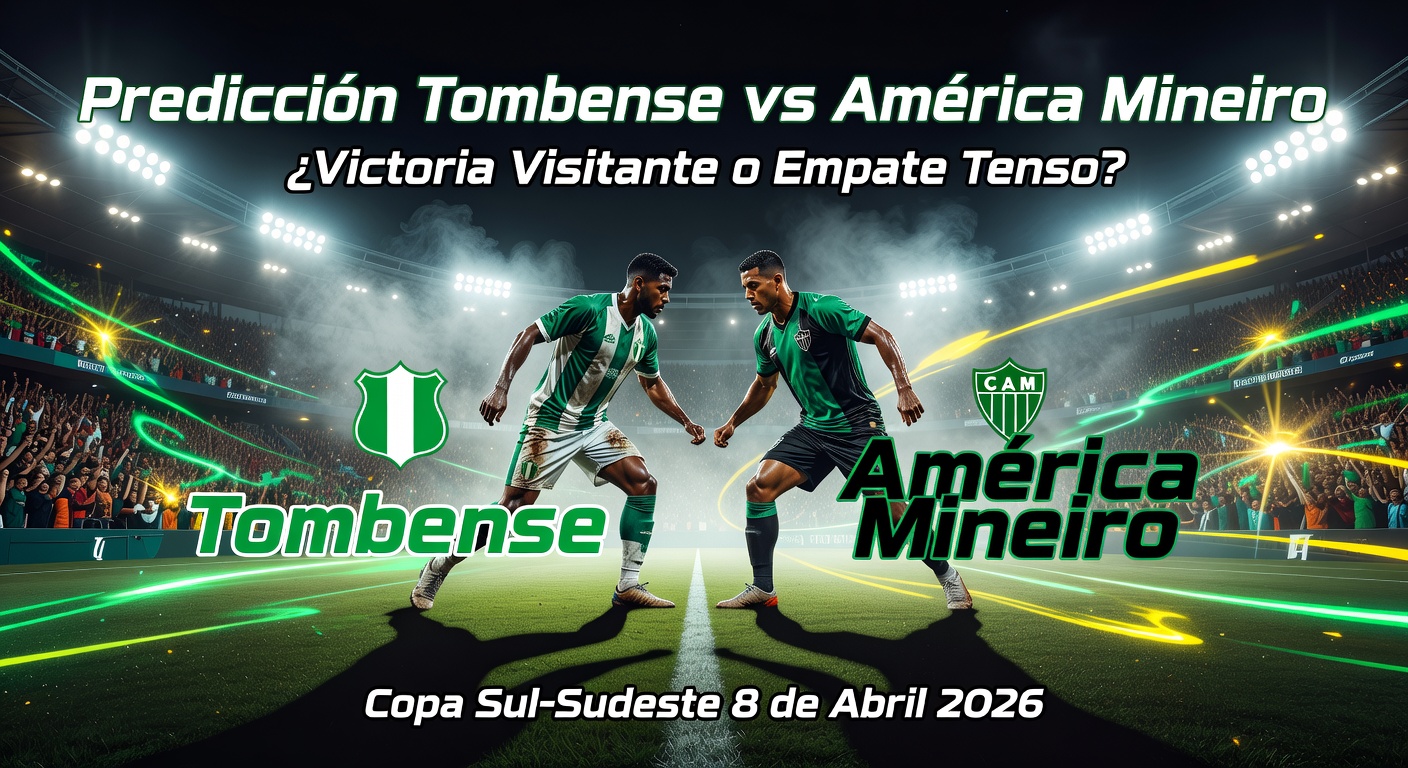 Tombense vs America Mineiro Pronóstico / Prediction