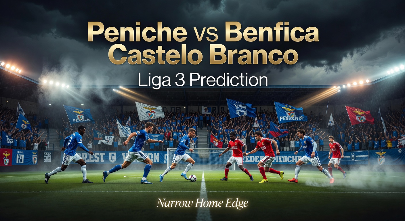 Peniche vs Benfica Castelo Branco Pronóstico / Prediction