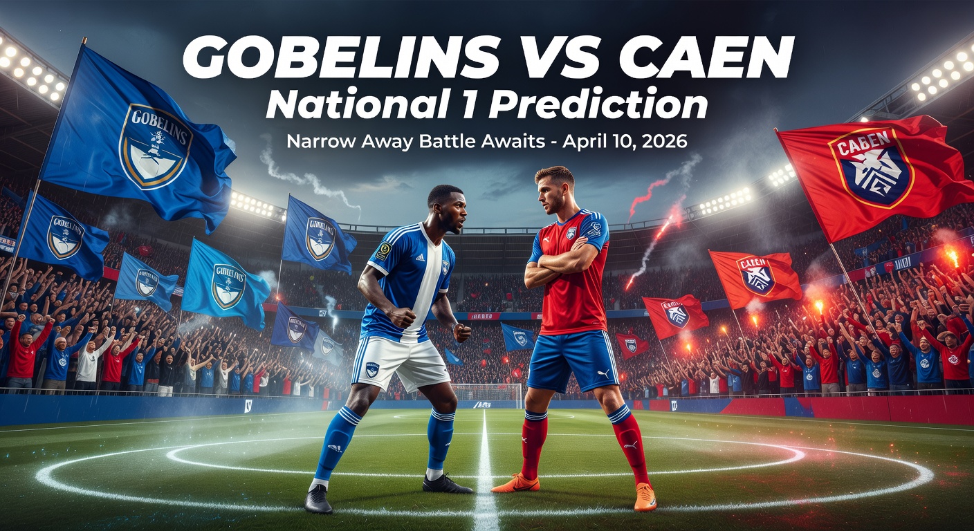 Gobelins vs Caen Pronóstico / Prediction