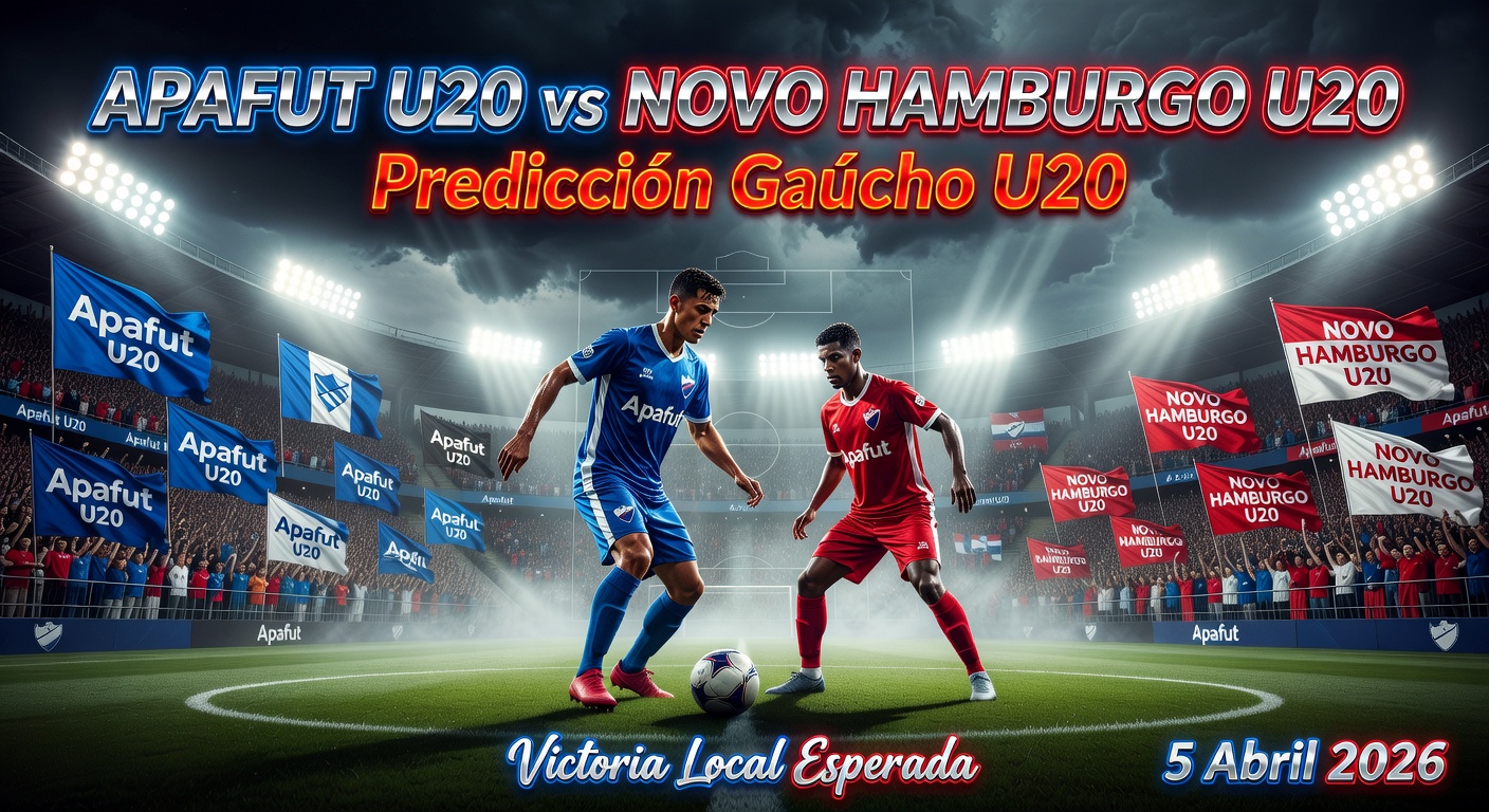 Apafut U20 vs Novo Hamburgo U20 Pronóstico / Prediction