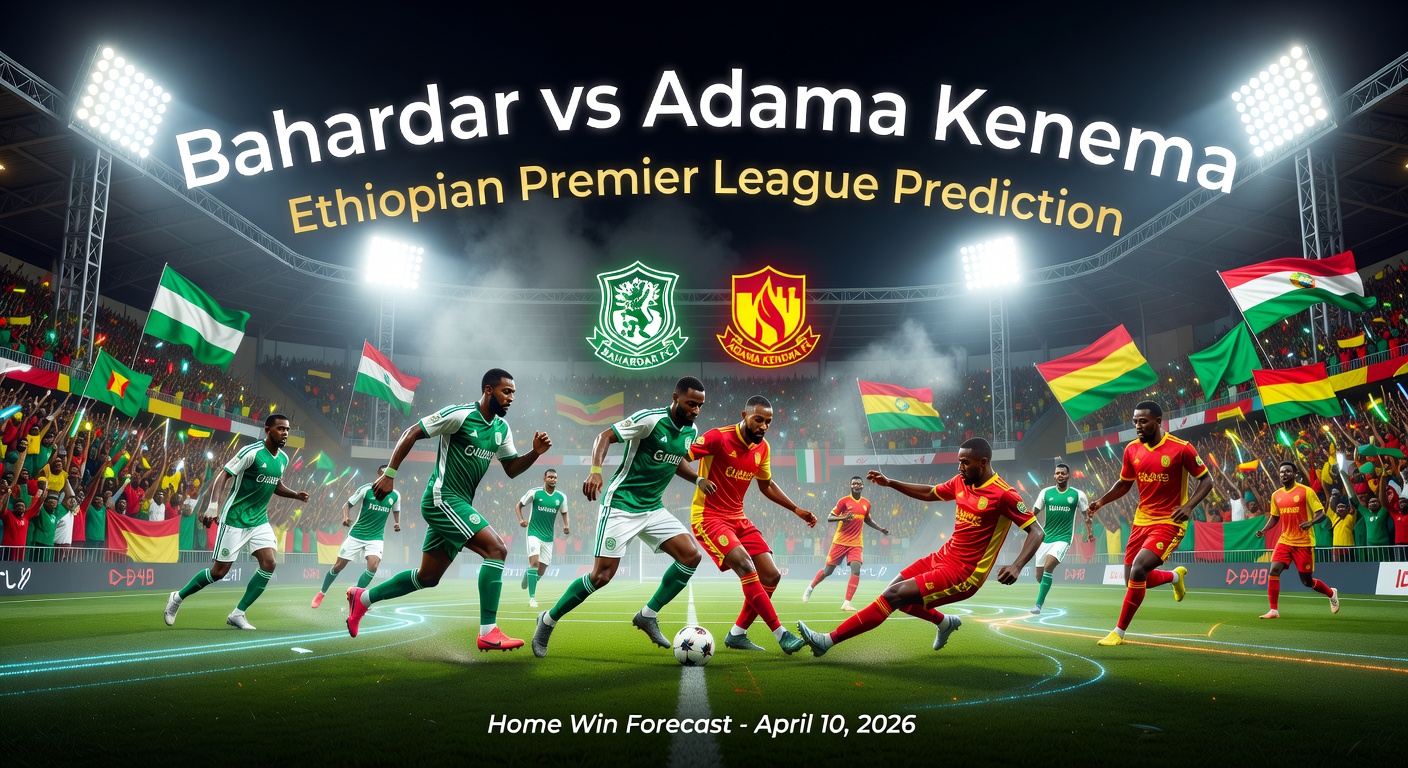 Bahardar vs Adama Kenema Pronóstico / Prediction