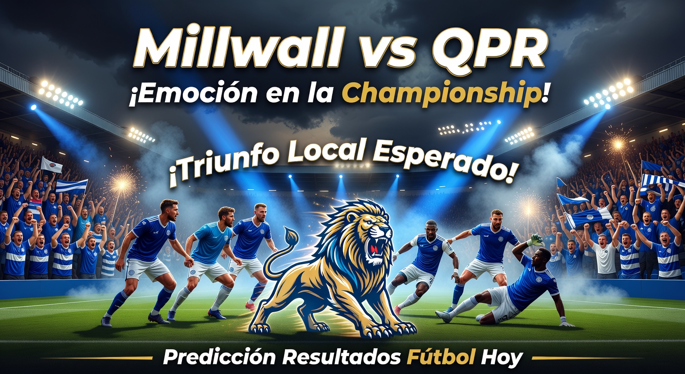Millwall vs QPR Pronóstico / Prediction