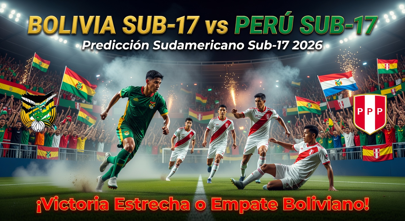 Bolivia U17 vs Peru U17 Pronóstico / Prediction