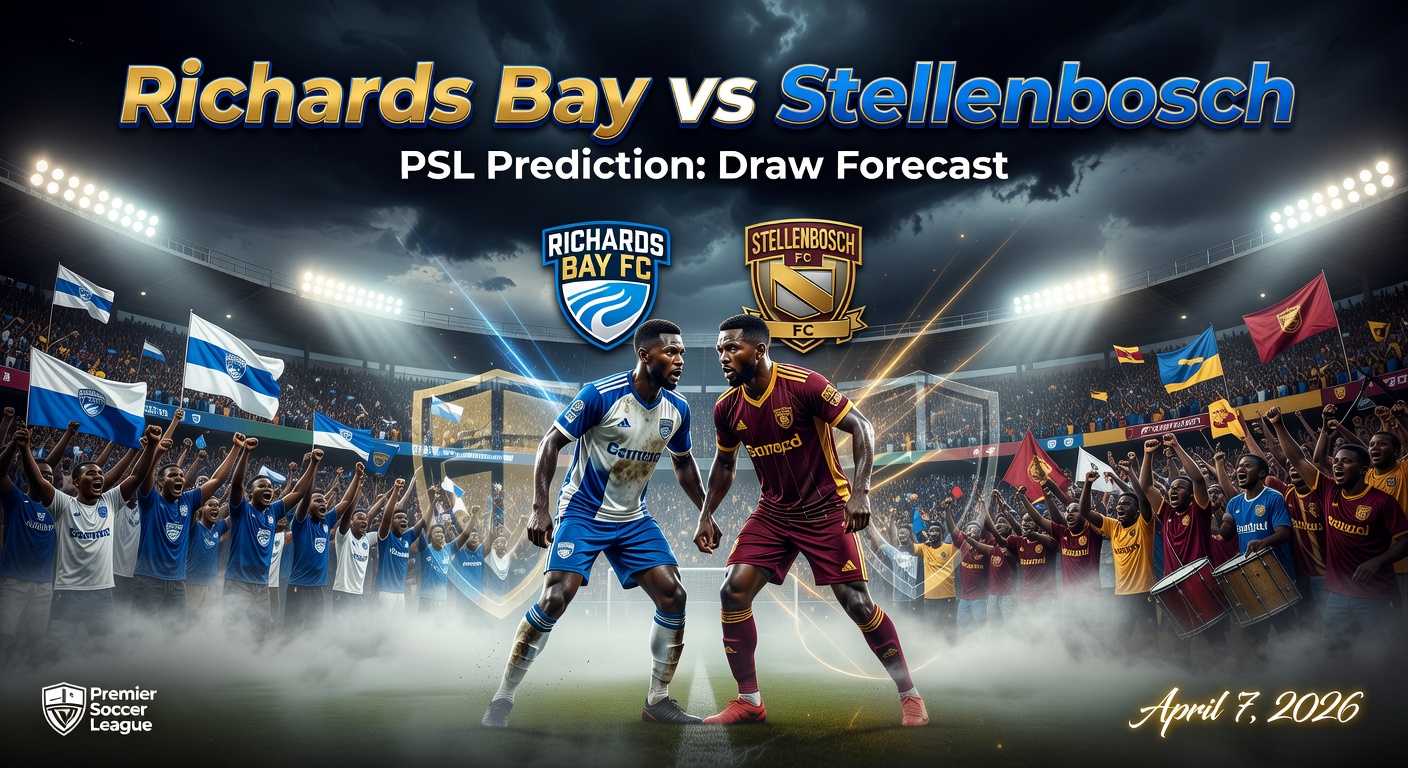 Richards Bay vs Stellenbosch Pronóstico / Prediction