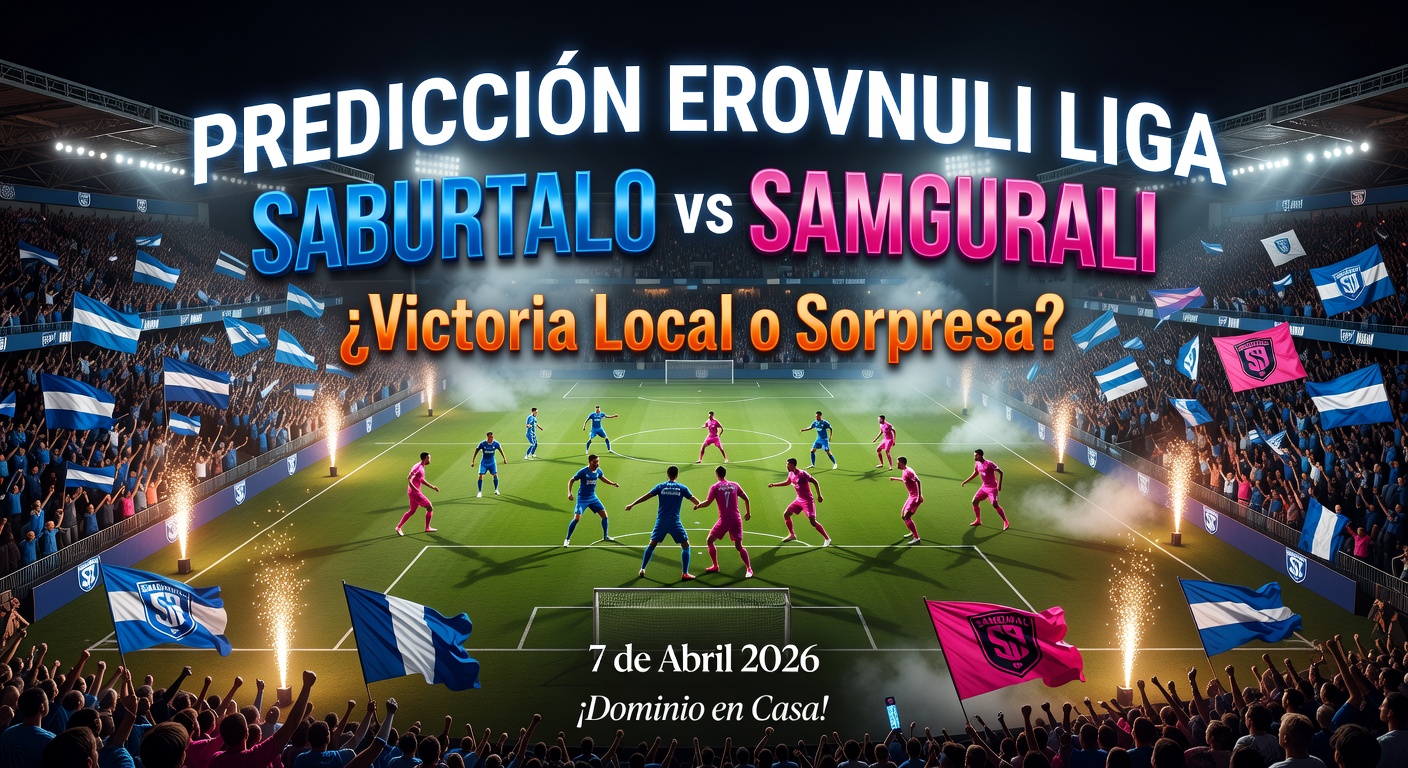Saburtalo vs Samgurali Pronóstico / Prediction