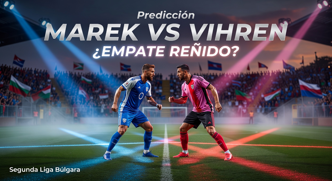Marek vs Vihren Pronóstico / Prediction