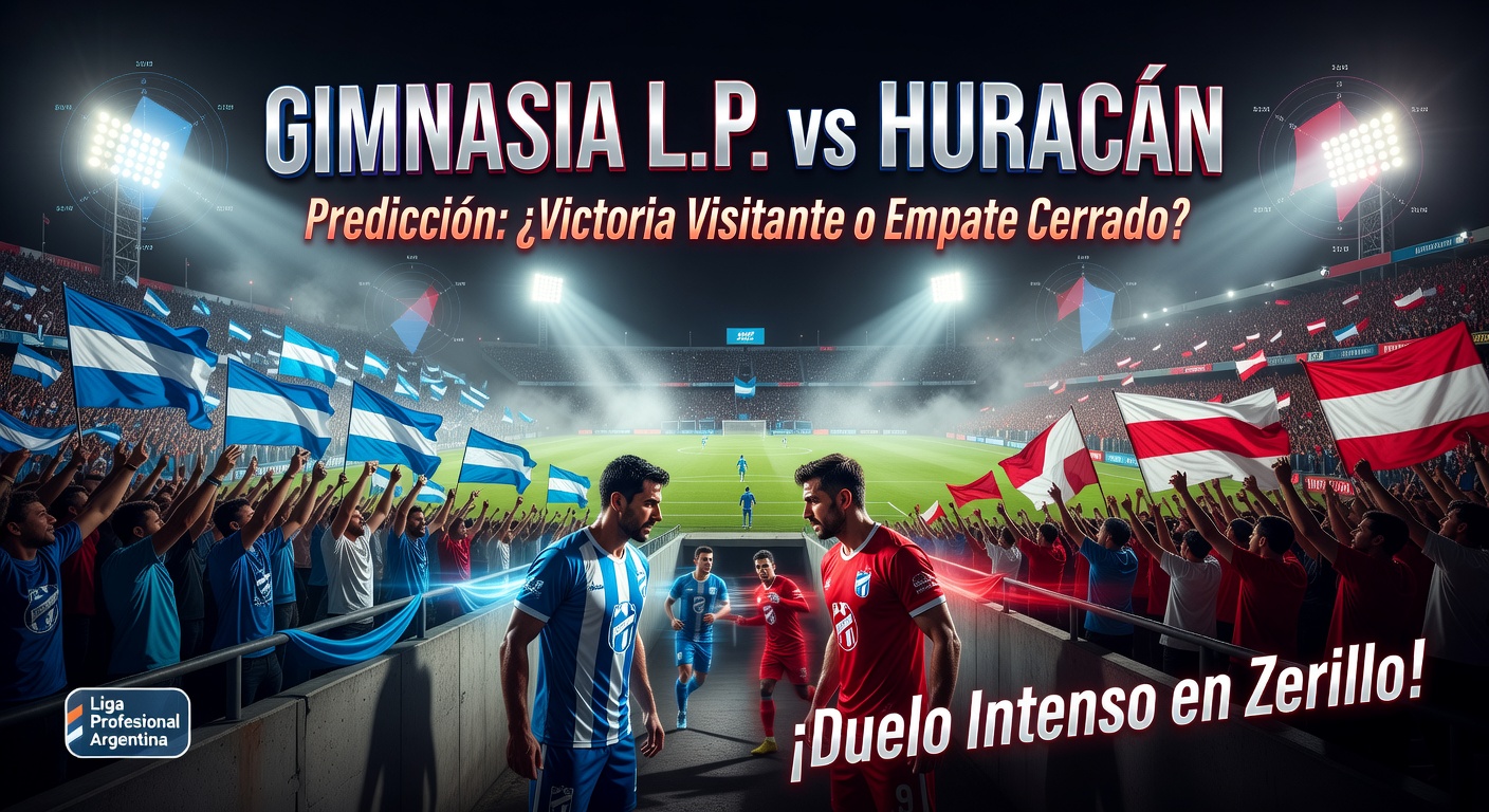 Gimnasia L.P. vs Huracan Pronóstico / Prediction
