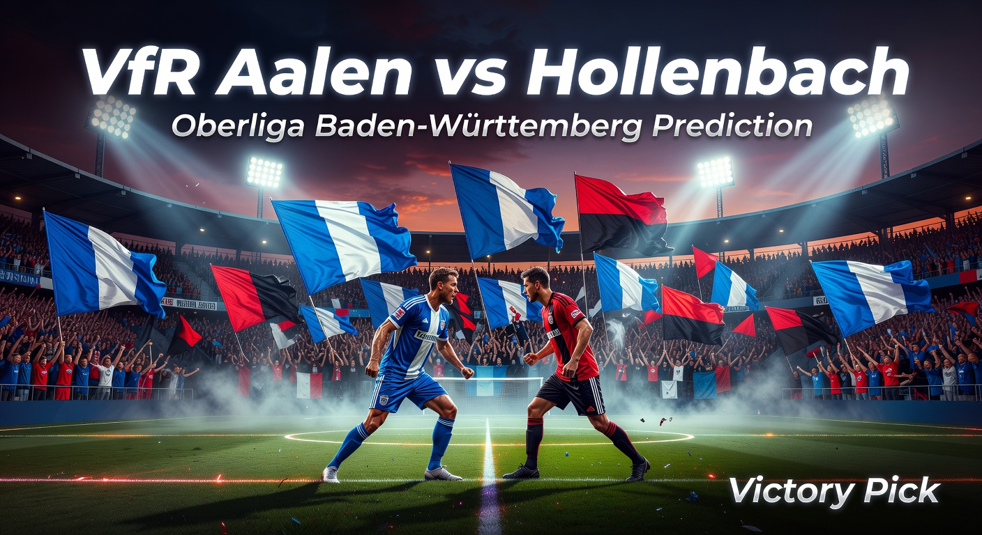 VfR Aalen vs Hollenbach Pronóstico / Prediction