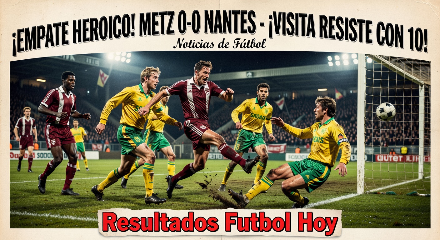 Nantes and Metz finish 0-0 in Ligue 1