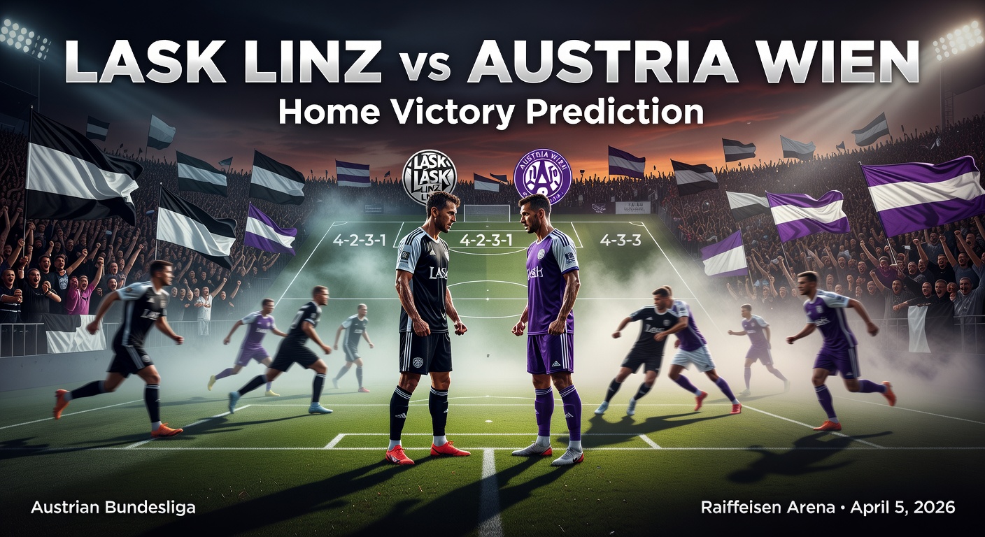 Lask Linz vs Austria Vienna Pronóstico / Prediction
