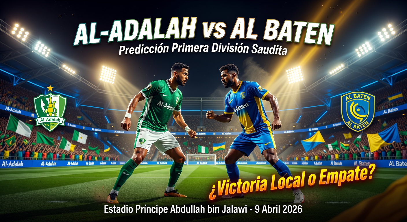 Al-Adalah vs Al Baten Pronóstico / Prediction