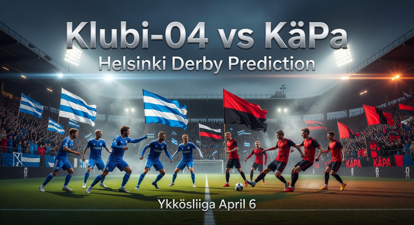 Klubi-04 vs KäPa Pronóstico / Prediction