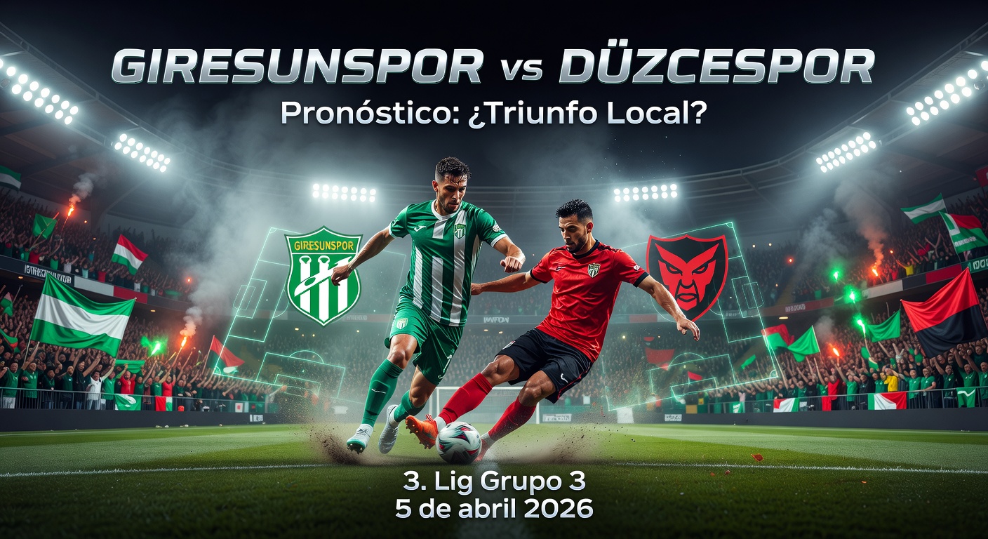 Giresunspor vs Düzcespor Pronóstico / Prediction