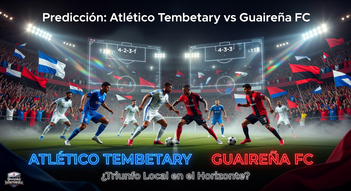 Atlético Tembetary vs Guairena FC Pronóstico / Prediction