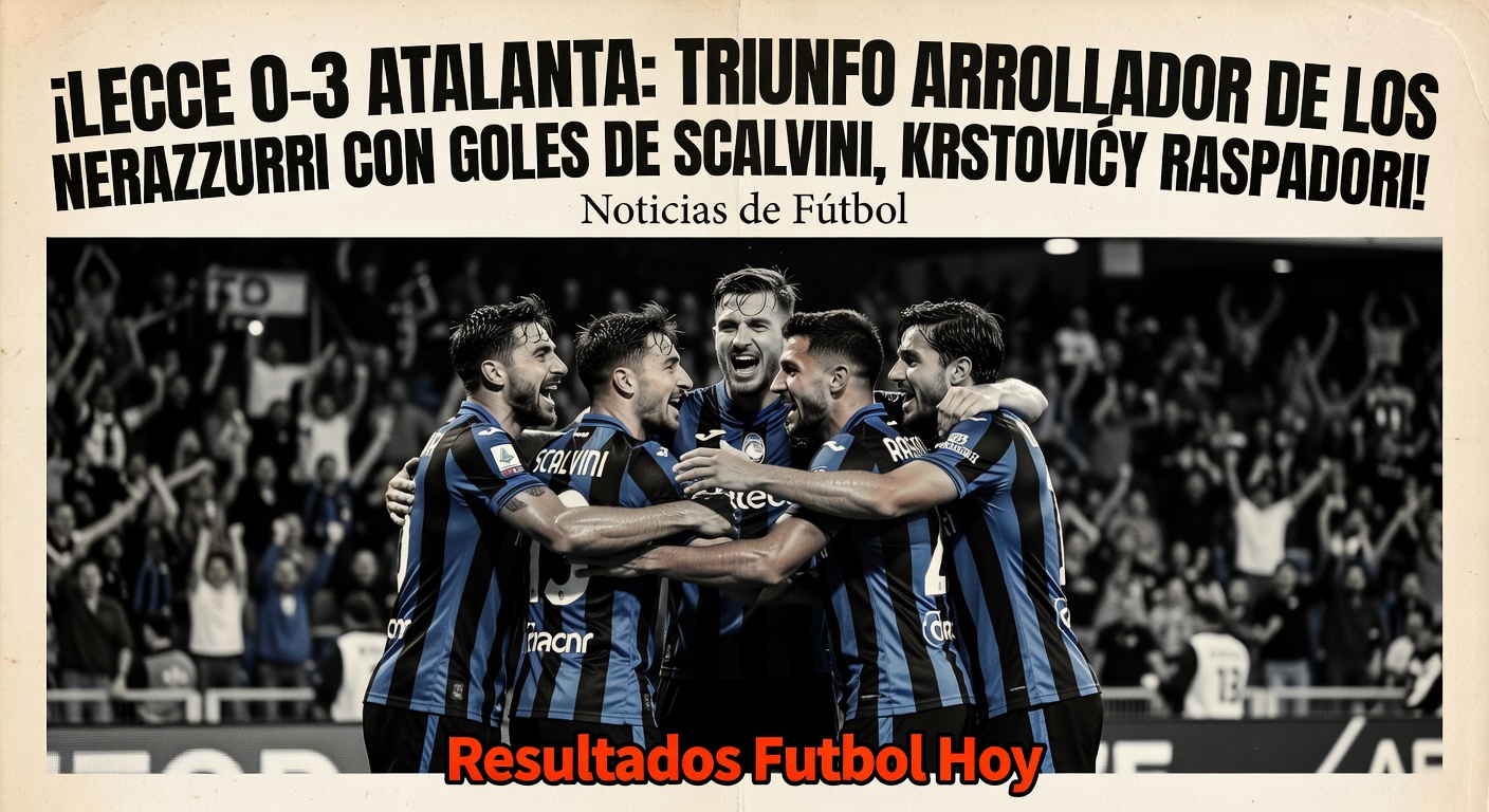 Lecce 0-3 Atalanta (Serie A)