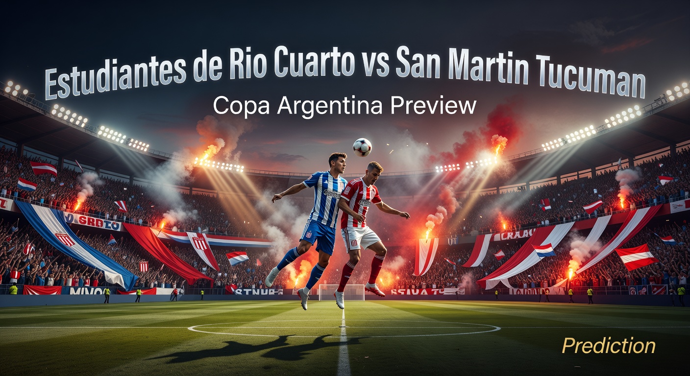 Estudiantes de Rio Cuarto vs San Martin Tucuman Pronóstico / Prediction